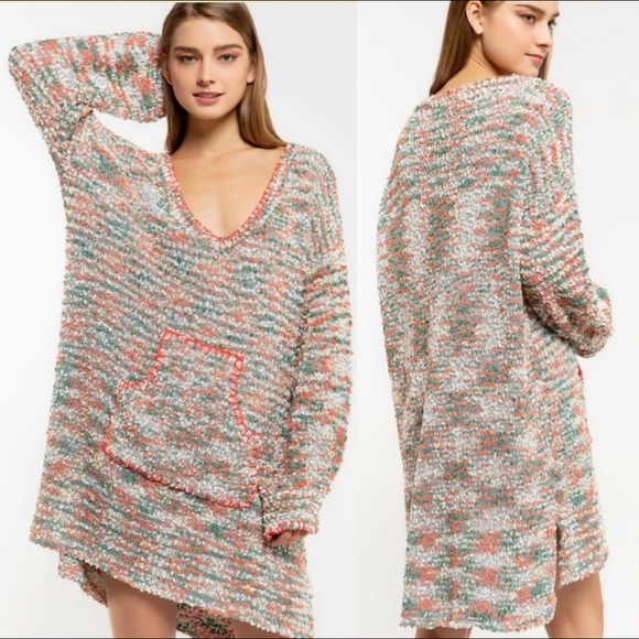 POL Popcorn Tunic Sweater Dress - Picture 6 of 7